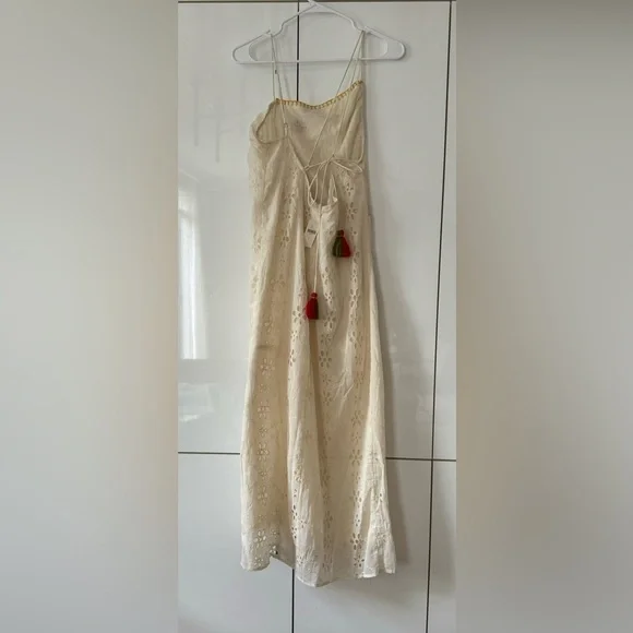 NWT Size L - Mahila Asymmetrical Embellished Midi Dress - Picture 13 of 14